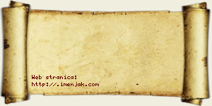 Isak Pajević vizit kartica